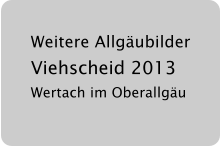 Weitere Allgäubilder Viehscheid 2013 Wertach im Oberallgäu